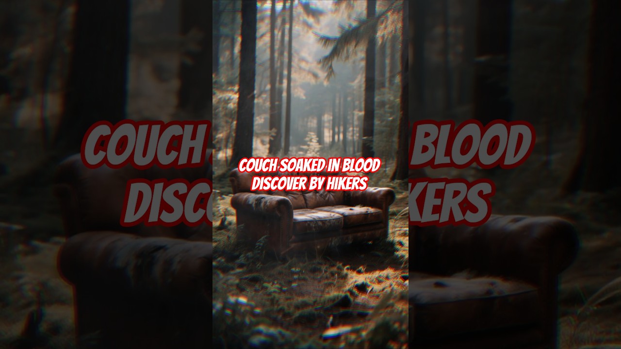 Couch soaked in blood discover by hikers | True Horror Stories 