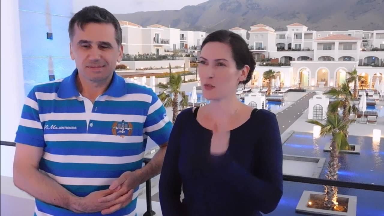 Cosmonaut Yuri Malenchenko in Anemos Luxury Grand Resort