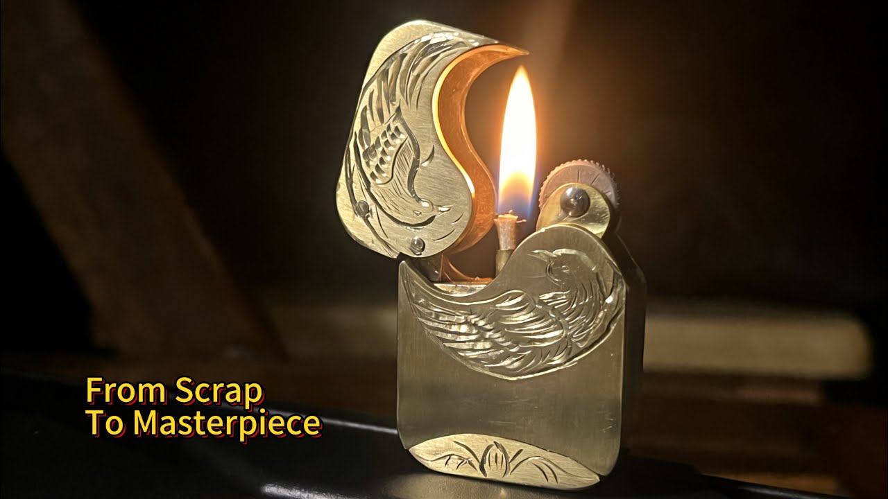 This Is NOT a Restoration — I Built a Tai Chi Lighter From Scratch ($2 → ???)