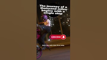 Thumbnail of The Journey of a Thousand Miles Begins with a Single Step 👊🥰 #shorts #motivational #viral #tiktok