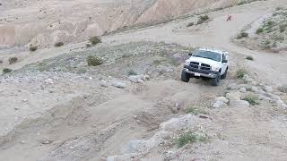 Articulating on Devils Drop-off in Anza Borrego