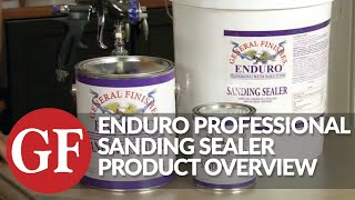 Enduro Professional Water Based Sanding Sealer | Product Overview | General Finishes