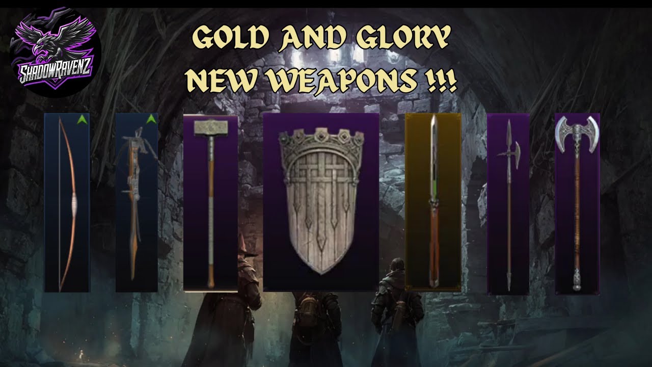 Gold and Glory NEW WEAPONS AND WEAPON SKILLS CHANGES YouTube Gold and Glory NEW WEAPONS AND WEAPON SKILLS CHANGES YouTube