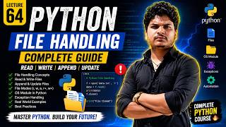 Lecture 64 | Python OS Module Tutorial | Get User Profile, Desktop, Documents & Downloads Path