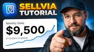 Sellvia Review 2026 Sellvia Dashboard Tutorial Promo Section