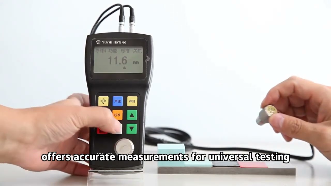 Graigar UM-1D Digital through Coating Ultrasonic Thickness Gauge Tester Meter