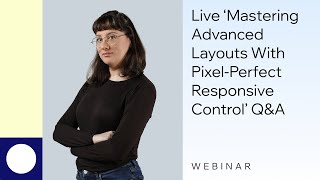 Wix Studio | Live Q&A: ‘Mastering advanced layouts with pixel-perfect responsive control’ webinar