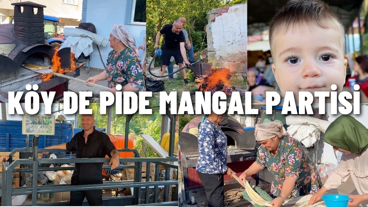 TAŞ FIRINDA PİDE VE MANGAL PARTİSİ