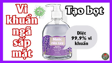Nước rửa tay diệt vi khuẩn như thế nào? | Xem dưới kính hiển vi