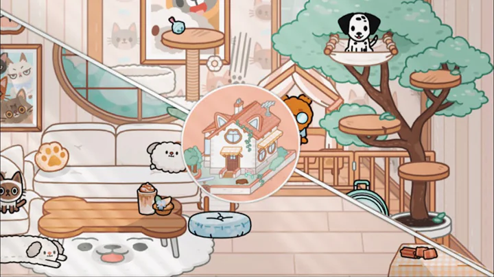 NEW UPDATE! FLUFFY FRIENDS FURNITURE+HOUSE PACK  |...