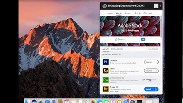 How to Uninstall Adobe Dreamweaver CC 2018 for Mac?