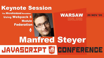 JS POLAND - Manfred Steyer - The Microfrontend Revolution: Using Webpack 5 Module Federation