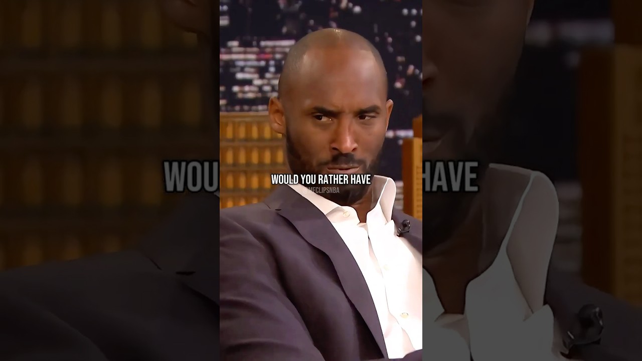 Kobe Bryant Answers Some Tough Questions🐍 #shorts