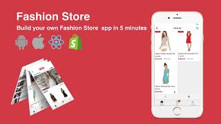 Demo: Fashion Store - Elegant React Native app template for Shopify Clothing Store screenshot 1