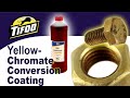 Yellow chromatation yellow passivation by Tifoo - easy chromate conversion coating of zinc