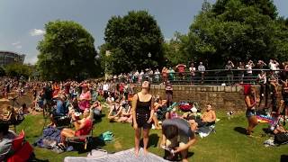 360° Total Solar Eclipse in Greenville, SC 2017 (Crowd Reaction)