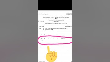 BCSL-021(P)/S1 : C LANGUAGE PROGRAMMING LAB ||June 2017||