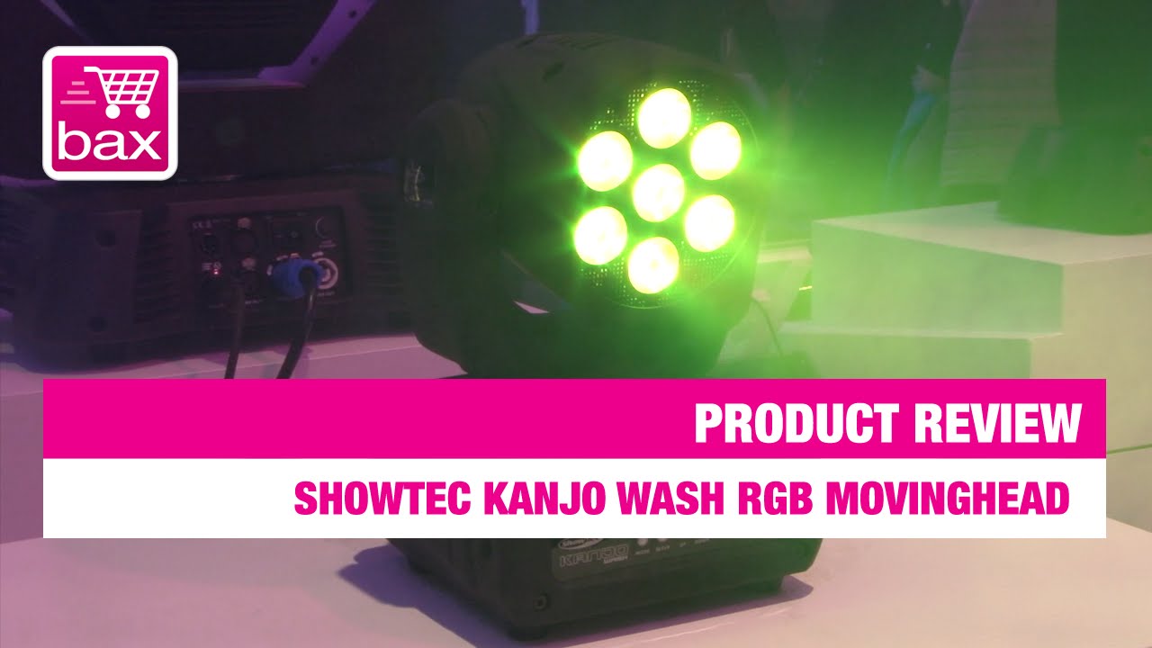 Musikmesse 2015 - Showtec Kanjo Wash RGB Movinghead