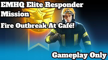 Emergency HQ Elite Responder Challenge S1E06 | Fire Outbreak At Café!