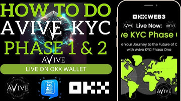 How To Do Avive KYC Phase 1 & 2|| OKX Exchange