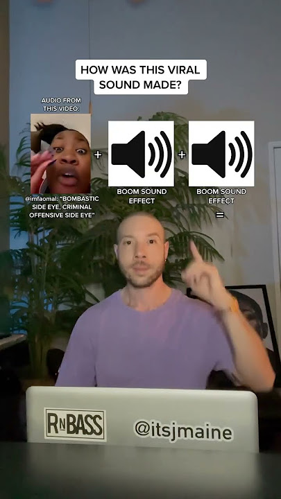 How Was This Viral Sound Made? “Bombastic side eye, criminal side eye” #shorts #sound #viral #funny