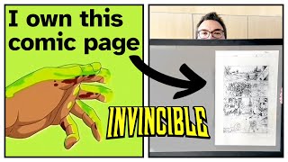 Why I bought this original artwork from Invincible