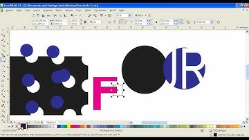 Vídeo aula do Corel Draw, Vazando Objetos  ( www.jrtutor.blogspot.com )