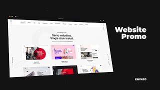 Website Design Template Video Promotion - After Effects Template screenshot 4