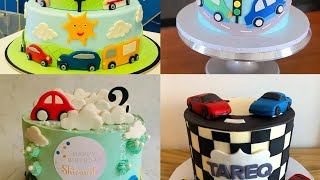 boy car birthday  cakes idea