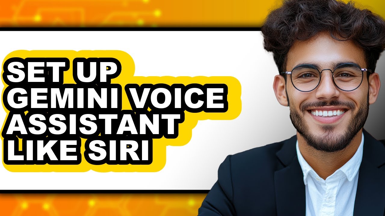 How to Set Up Gemini Voice Assistant Like Siri - Full Guide - YouTube