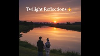 Twilight Reflections on the Katsura River