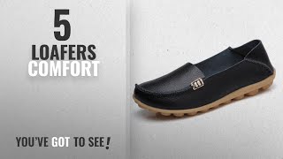 Top 5 Loafers Comfort [2018]: VenusCelia Women's Natural Comfort Walking Flat Loafer(8 B(M)