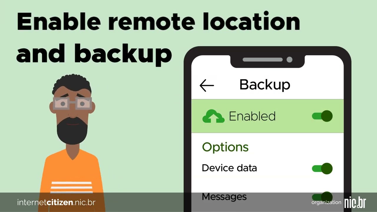 Erasing cellphone data remotely