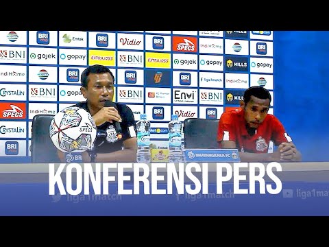 KONFERENSI PERS | BHAYANGKARA FC 2-3 PERSIK KEDIRI LIGA 1 2022/2023