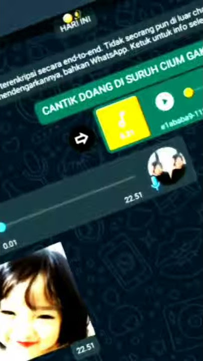 PRESET AM || CHAT WA - CANTIK DOANG DI SURUH CIUM GAK MAU 😆