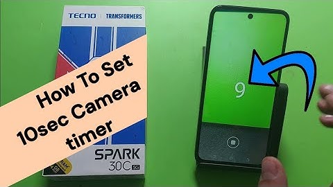 Tecno Phone Camera Timer | how to enable 10sec timer on Tecno spark 30c 5G