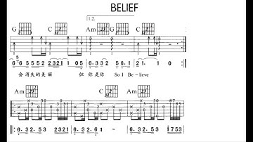 Belief SHE  降E调伴奏 - instrumental in E flat