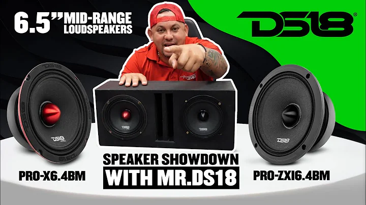 DS18 - SPEAKER SHOWDOWN WITH MRDS18 - PROX6.4BM VS  PRO ZXI6.4BM