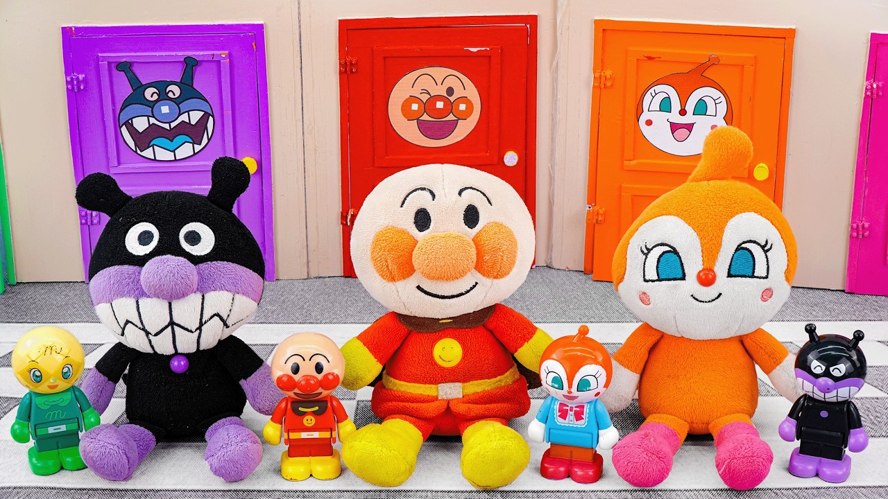 サナパンマン 様 60 Minutes Satisfying with Unboxing Anpanman's Secret Door ASMR