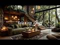 Tranquil Cafe Jazz Ambience Relaxing Jazz Melodies In The Forest For Work Study Relax 