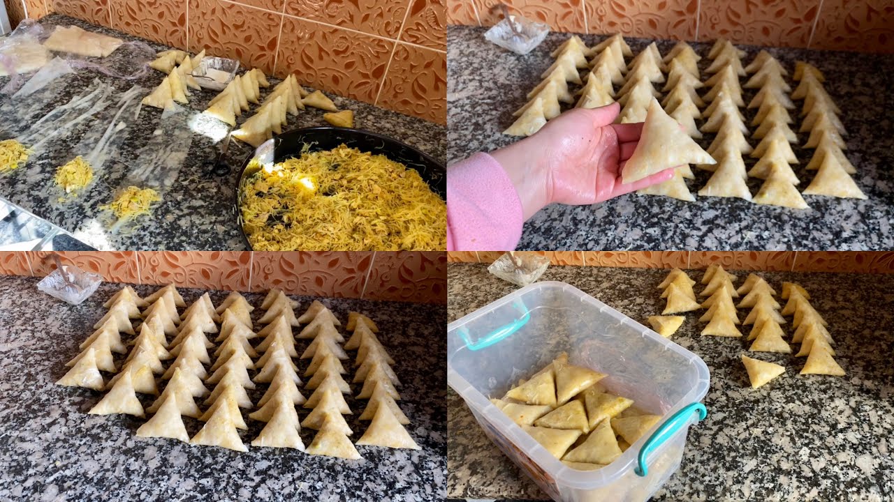 كموند 50 بريوات الدجاج👌🏻بحشوة اقتصادية ولذيذة😍مع ذكر تمن البيع وجميع التفاصيل