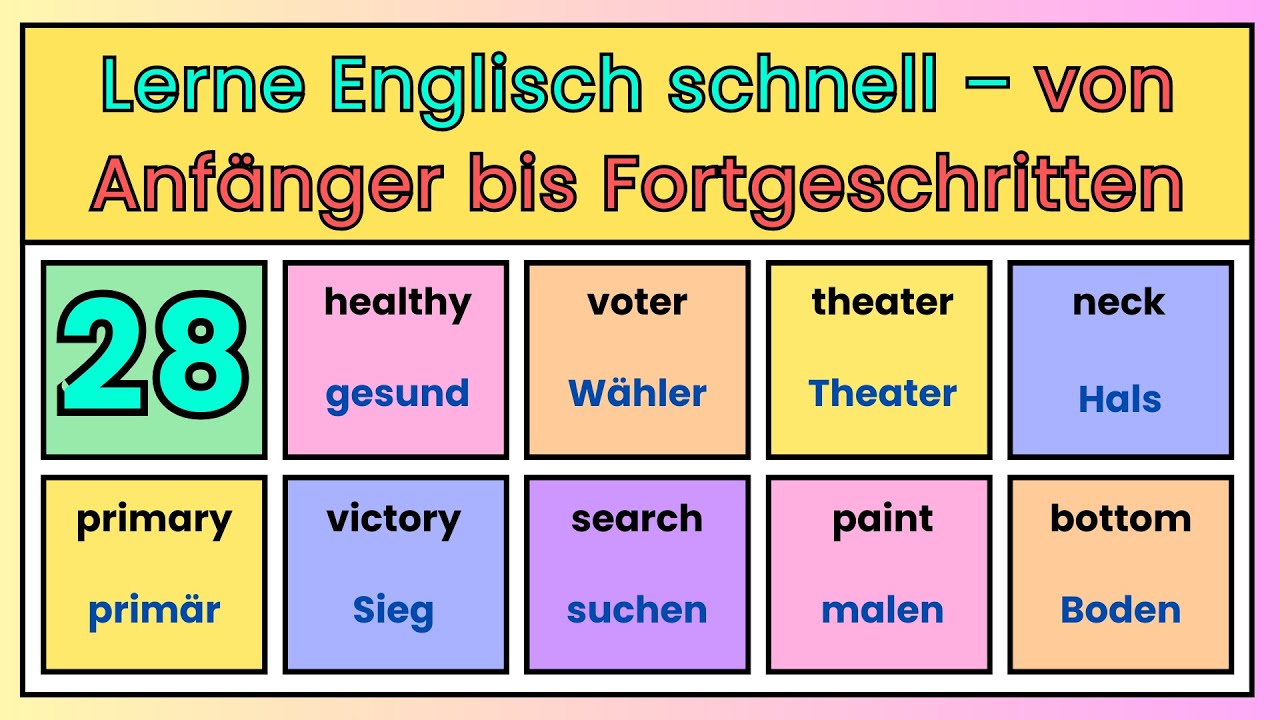 Wie Kann Ich Schnell Englisch Lernen www.youtube.com