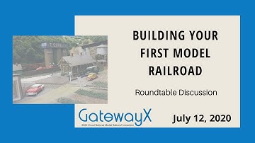 Sunday Round table - Building Your First Model Railroad