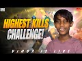 HIGHEST KILL'S CHALLENGE!🤯 @vimoxgaming03 #bgmi #bgmishorts #trending #trendingshorts