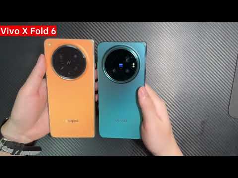 Vivo X Fold 6 5G Unboxing + Compare With Oppo Find N6 Fold Hand'sOn!
