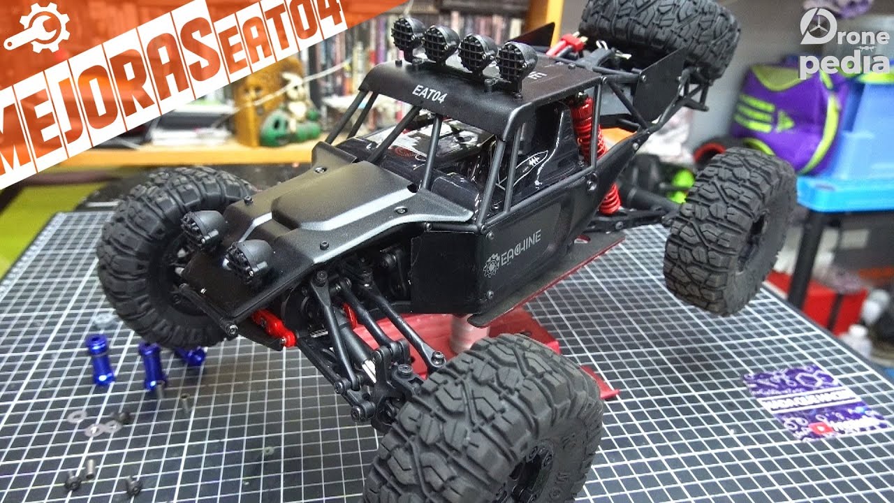 Extender los ejes al EAT04 y 12428,   ¿ cambia la forma de manejo? |DRONEPEDIA