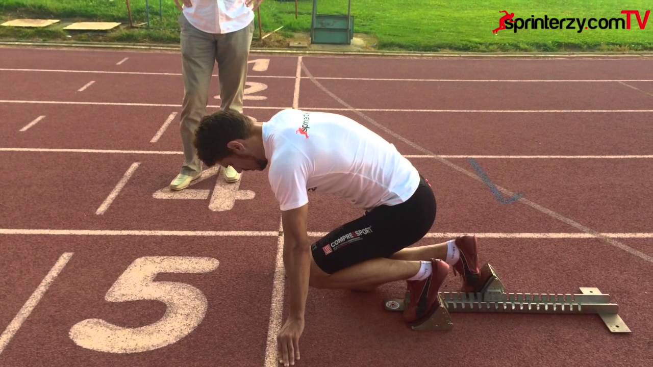 Trening z Marianem Woroninem - start z bloku