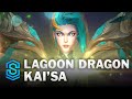 Lagoon Dragon Kai'Sa Wild Rift Skin Spotlight