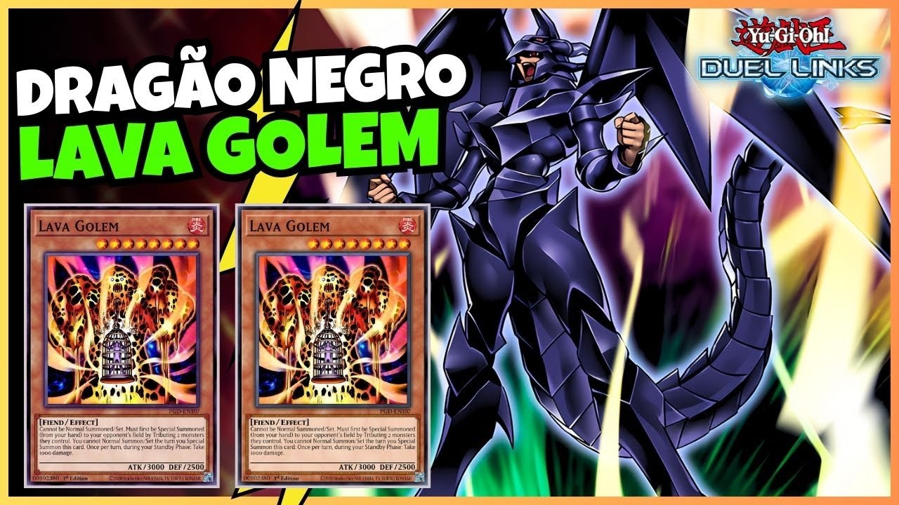 RED-EYES: LAVA GOLEM É INCRÍVEL! - Yu-Gi-Oh! Duel Links