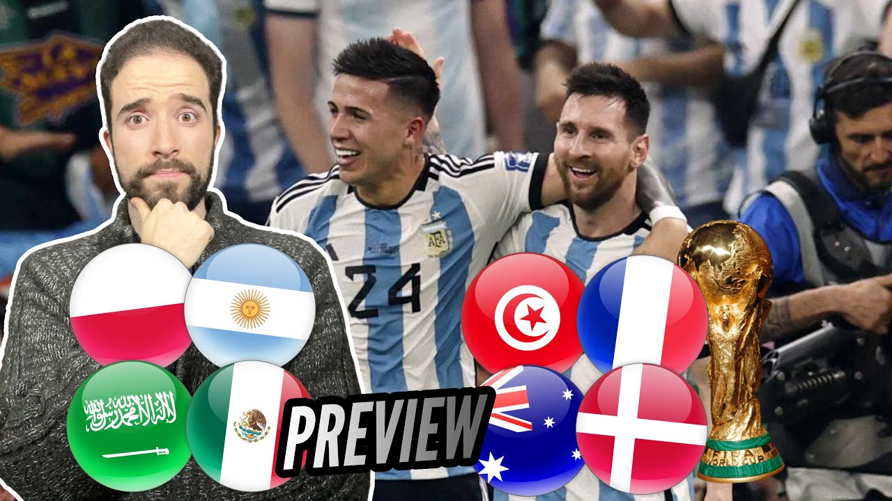 Poland vs Argentina Tunisia vs France Saudi Arabia vs Mexico  MORE   2022 World Cup Preview